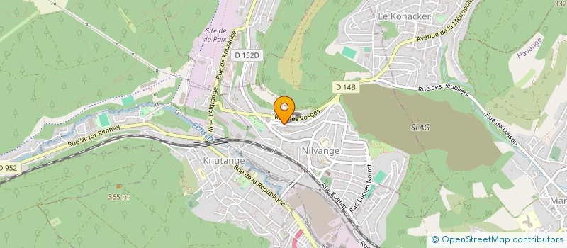 localisation de l'entreprise MADAME MEGANE ALLENBACH  NILVANGE