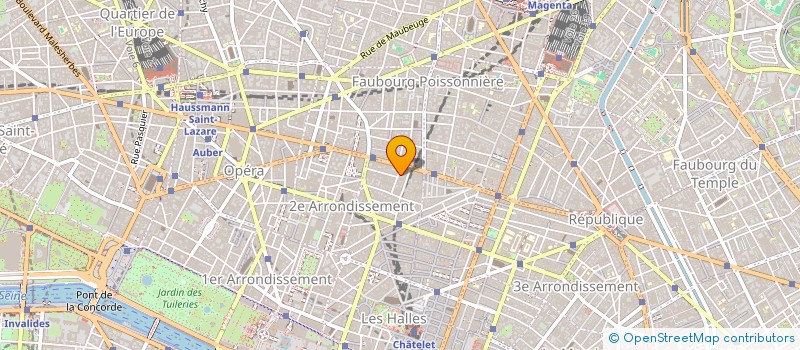 localisation de l'entreprise MADAME MEGANE AMICO  PARIS