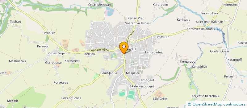 localisation de l'entreprise MADAME MEGANE ANTUNESLOBO  PLOUVIEN