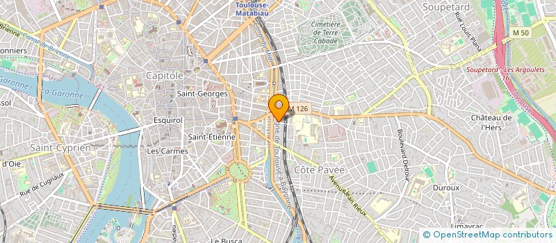 localisation de l'entreprise MADAME MEGANE ARRECOT  TOULOUSE