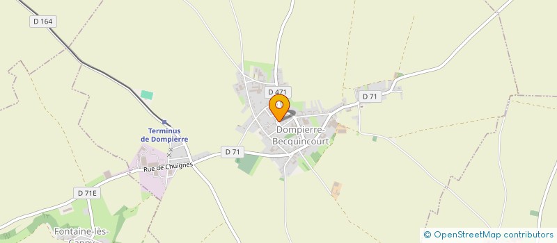 localisation de l'entreprise MADAME MEGANE BALLEUR  LIHONS