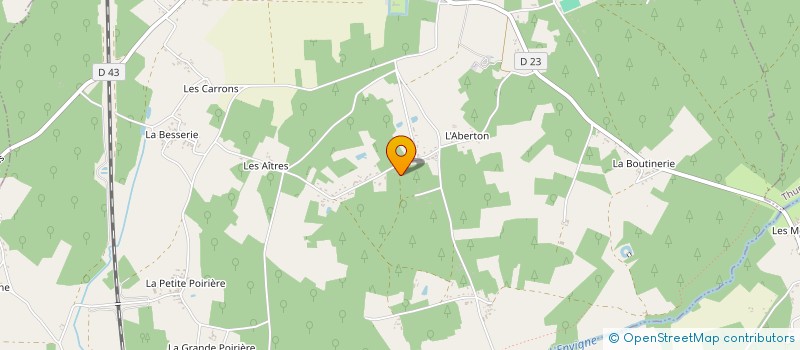 localisation de l'entreprise MADAME MEGANE BATAILLE  SCORBE-CLAIRVAUX