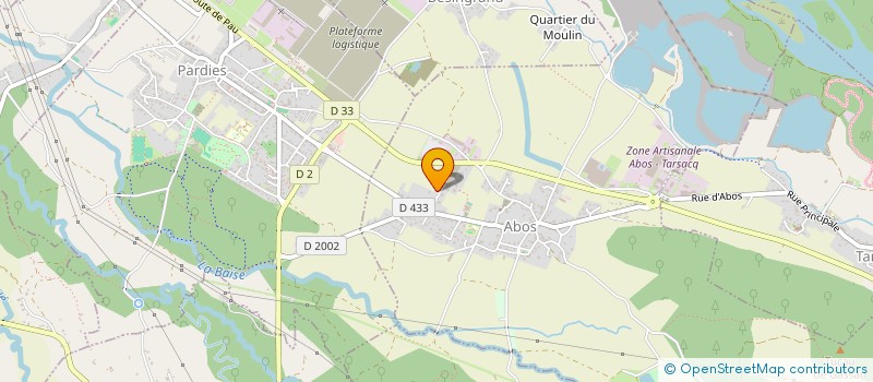 localisation de l'entreprise MADAME MEGANE BECOURT  ABOS