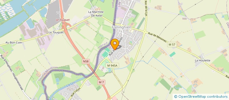localisation de l'entreprise MADAME MEGANE BILLAUT à FRELINGHIEN