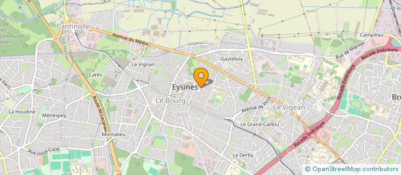 localisation de l'entreprise MADAME MEGANE BOISNE  EYSINES