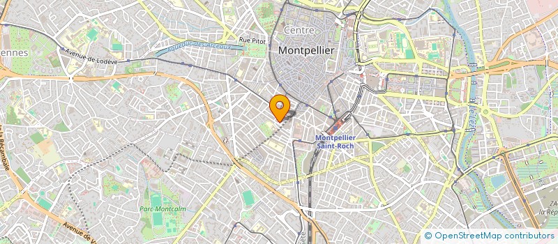 localisation de l'entreprise MADAME MEGANE BOIXIERE MARCONNET à MONTPELLIER