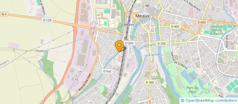 localisation de l'entreprise MADAME MEGANE BONIFACIO  VILLENOY