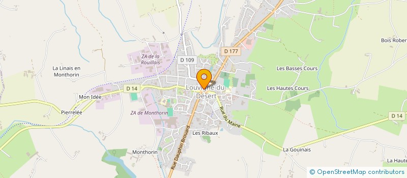 localisation de l'entreprise MADAME MEGANE BOUANNA  LOUVIGNE-DU-DESERT