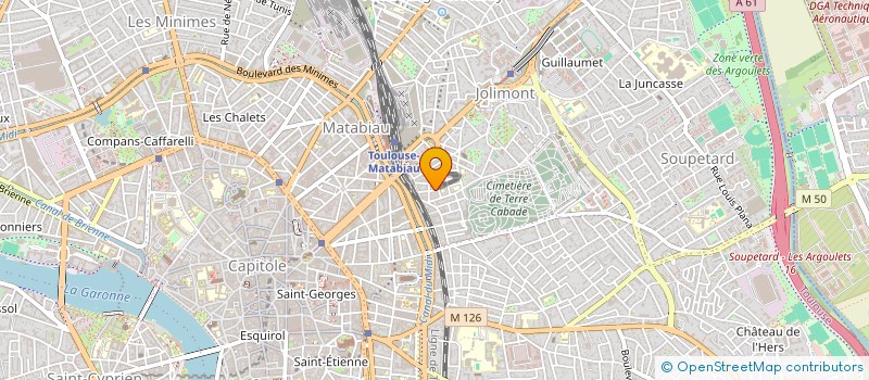 localisation de l'entreprise MADAME MEGANE BRAHIMI à TOULOUSE
