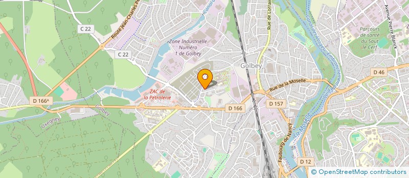 localisation de l'entreprise MADAME MEGANE BRUCKER  GOLBEY