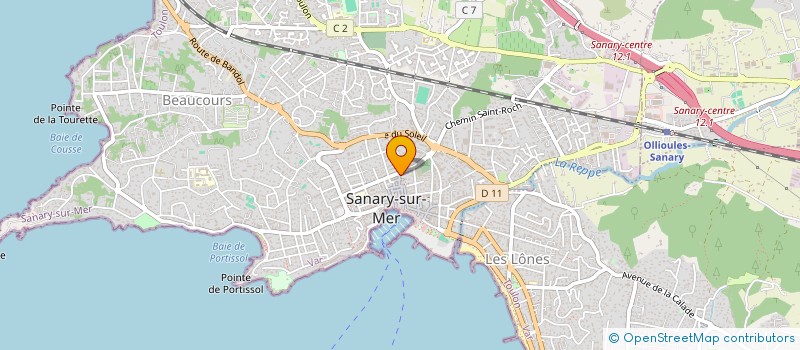 localisation de l'entreprise MADAME MEGANE BUONICONTO à SANARY-SUR-MER