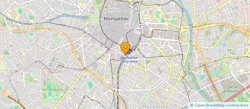 localisation de l'entreprise MADAME MEGANE BURCKEL  MONTPELLIER