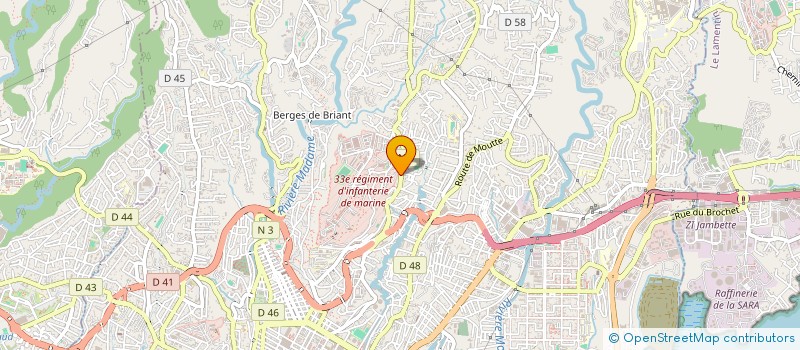 localisation de l'entreprise MADAME MEGANE CHANRION  FORT-DE-FRANCE