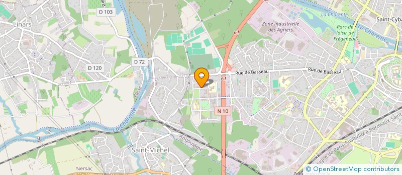 localisation de l'entreprise MADAME MEGANE CHEKKOUR à ANGOULEME