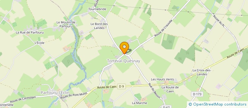 localisation de l'entreprise MADAME MEGANE CHENEAU  AURSEULLES