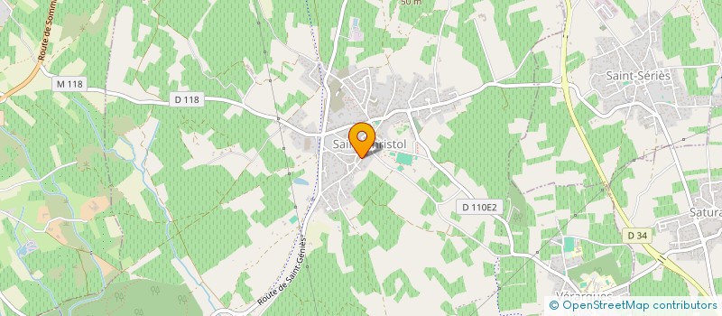 localisation de l'entreprise MADAME MEGANE CLAIR  ENTRE-VIGNES