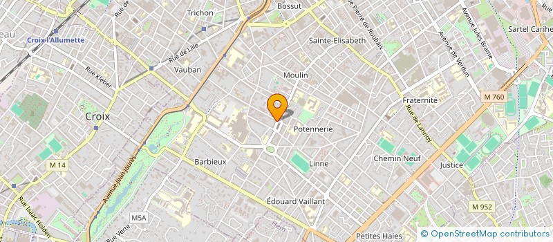 localisation de l'entreprise MADAME MEGANE DEMAECKER  ROUBAIX