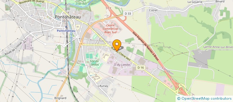 localisation de l'entreprise MADAME MEGANE DENIER  PONTCHATEAU