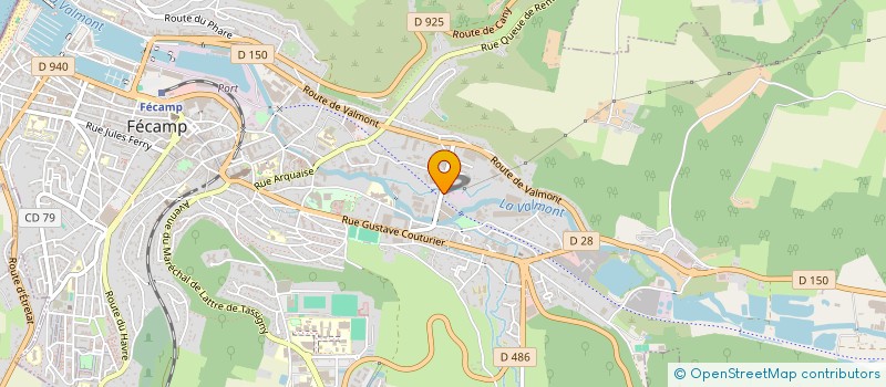 localisation de l'entreprise MADAME MEGANE DUCLOS  FECAMP