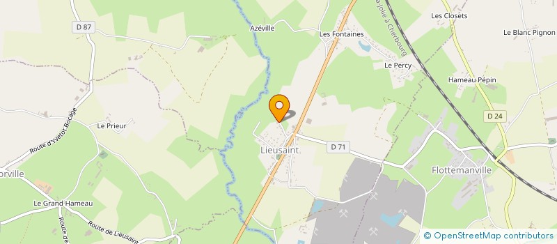 localisation de l'entreprise MADAME MEGANE DUMONT  YVETOT-BOCAGE