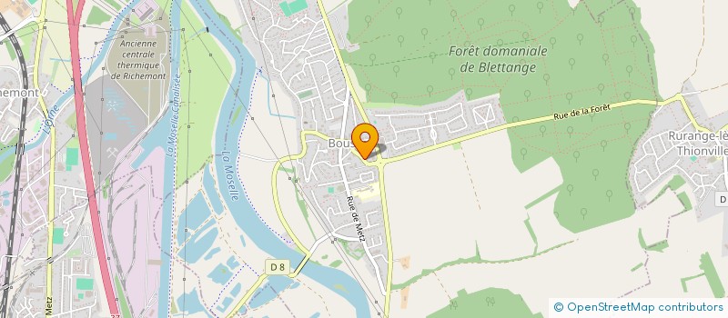 localisation de l'entreprise MADAME MEGANE DUTORDOIR  BERTRANGE