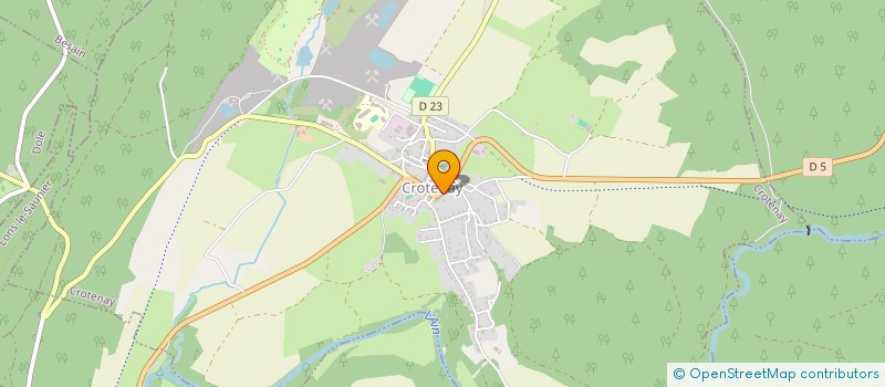 localisation de l'entreprise MADAME MEGANE FERRAND  CROTENAY