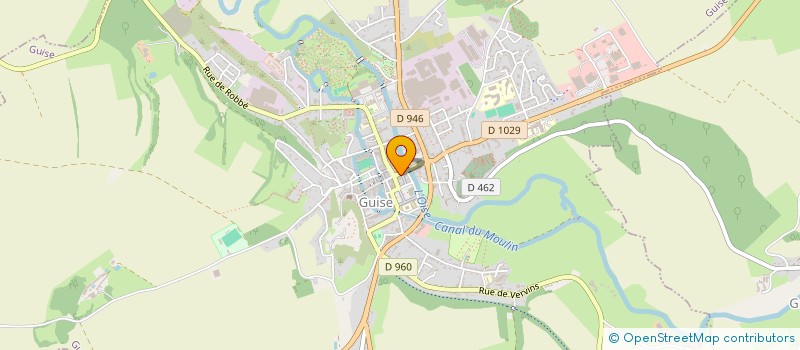 localisation de l'entreprise MADAME MEGANE FERREIRA DA ROCHA  GUISE