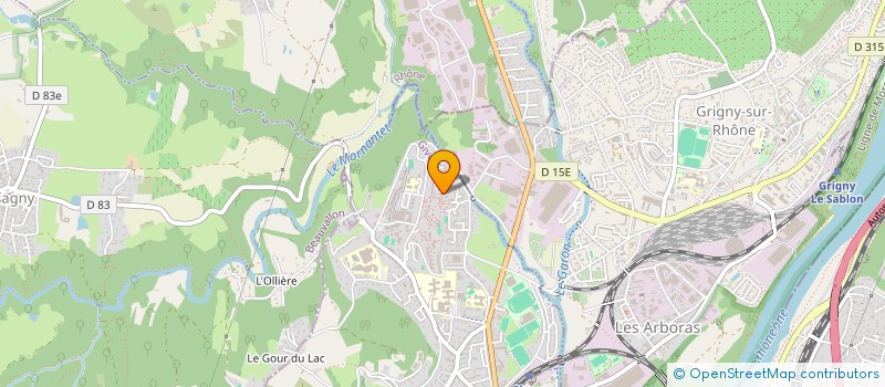 localisation de l'entreprise MADAME MEGANE FIDE  GIVORS