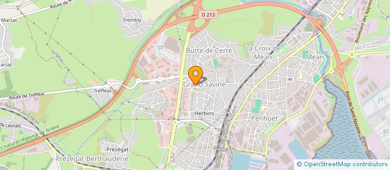 localisation de l'entreprise MADAME MEGANE GUILLAUME  TRIGNAC