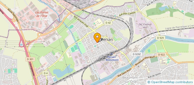 localisation de l'entreprise MADAME MEGANE HALLYG  PERSAN