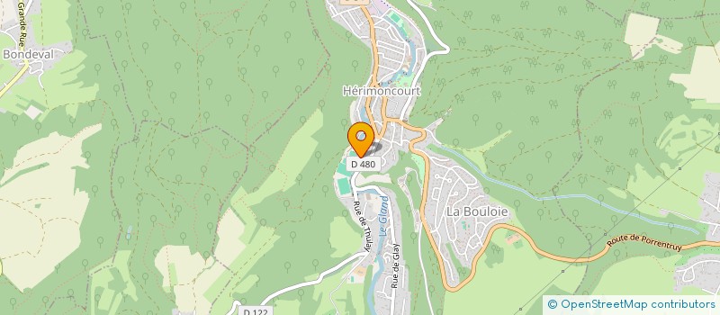 localisation de l'entreprise MADAME MEGANE HAMMAS  HERIMONCOURT