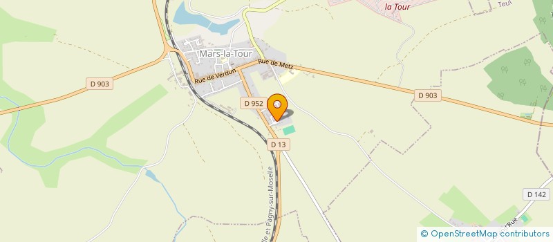 localisation de l'entreprise MADAME MEGANE HITZGES à MARS-LA-TOUR