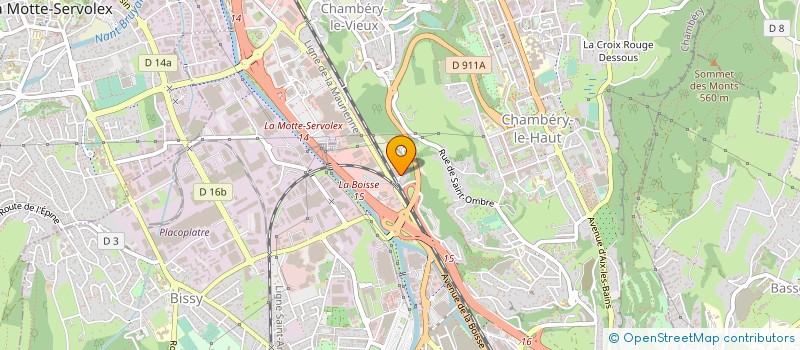 localisation de l'entreprise MADAME MEGANE HORNECH  CHAMBERY