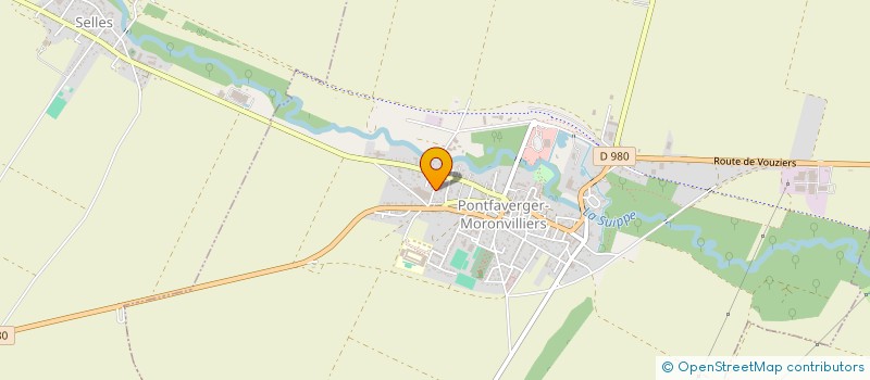 localisation de l'entreprise MADAME MEGANE HOSTANIOL  PONTFAVERGER-MORONVILLIERS