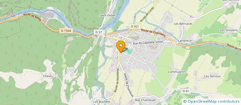 localisation de l'entreprise MADAME MEGANE JAMBART  YENNE