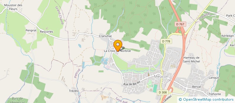 localisation de l'entreprise MADAME MEGANE LE BOULAIRE  MEUCON