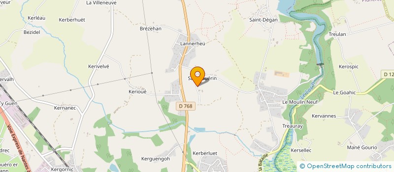 localisation de l'entreprise MADAME MEGANE LE GUENNEC  BRECH