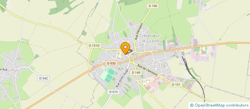 localisation de l'entreprise MADAME MEGANE LEGER  GRANDVILLIERS