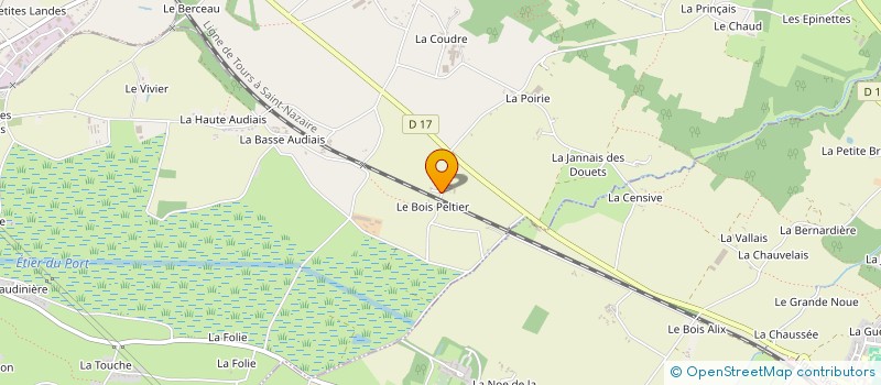 localisation de l'entreprise MADAME MEGANE LEVENEZ  CORDEMAIS