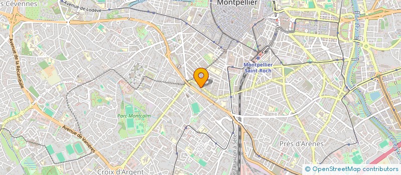 localisation de l'entreprise MADAME MEGANE LEVEQUE à MONTPELLIER