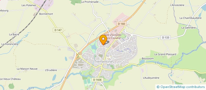 localisation de l'entreprise MADAME MEGANE LOURENCO  TREMENTINES