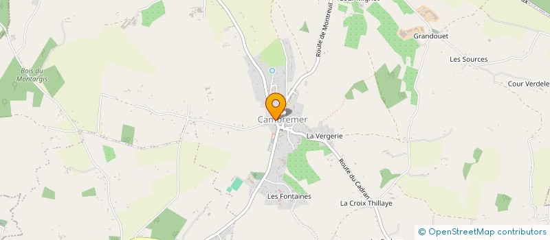 localisation de l'entreprise MADAME MEGANE MARGUERITTE  CAMBREMER