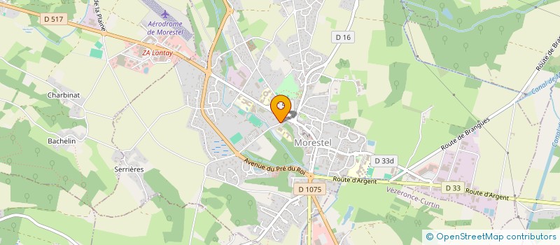 localisation de l'entreprise MADAME MEGANE MENADEO  MORESTEL