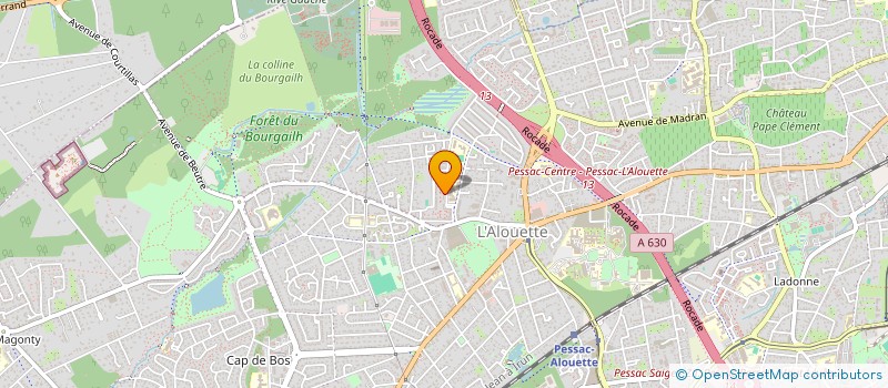 localisation de l'entreprise MADAME MEGANE MISSAOUI  GRADIGNAN