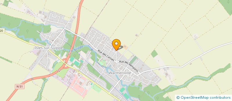 localisation de l'entreprise MADAME MEGANE MOHLER  ISLES-SUR-SUIPPE