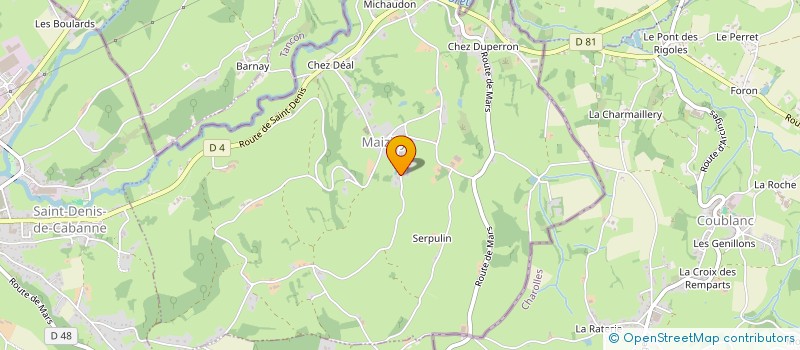 localisation de l'entreprise MADAME MEGANE MOLINIER  MAIZILLY