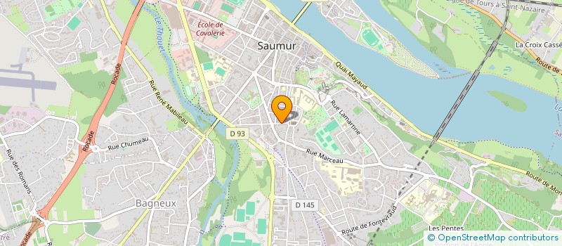 localisation de l'entreprise MADAME MEGANE MUNOZ  SAUMUR