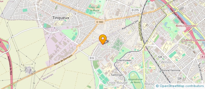 localisation de l'entreprise MADAME MEGANE NOEL  REIMS