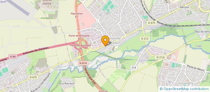 localisation de l'entreprise MADAME MEGANE NOYEE  BRETTEVILLE-SUR-ODON