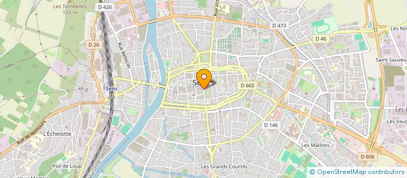 localisation de l'entreprise MADAME MEGANE PARIGOT  SAINT-CLEMENT